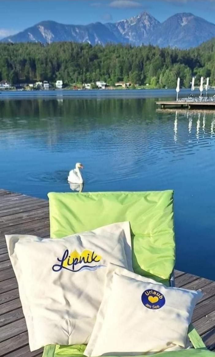 Ferienwohnungen Lipnik Am See Sankt Kanzian am Klopeiner See Exteriör bild